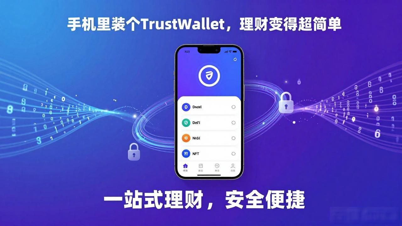 手机里装个Trust Wallet，理财变得超简单