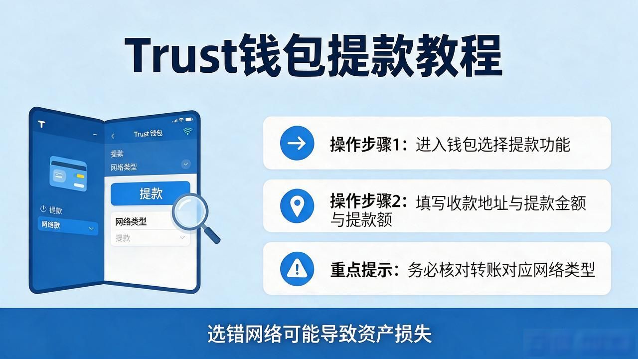 Trust钱包提款教程 操作步骤超详细
