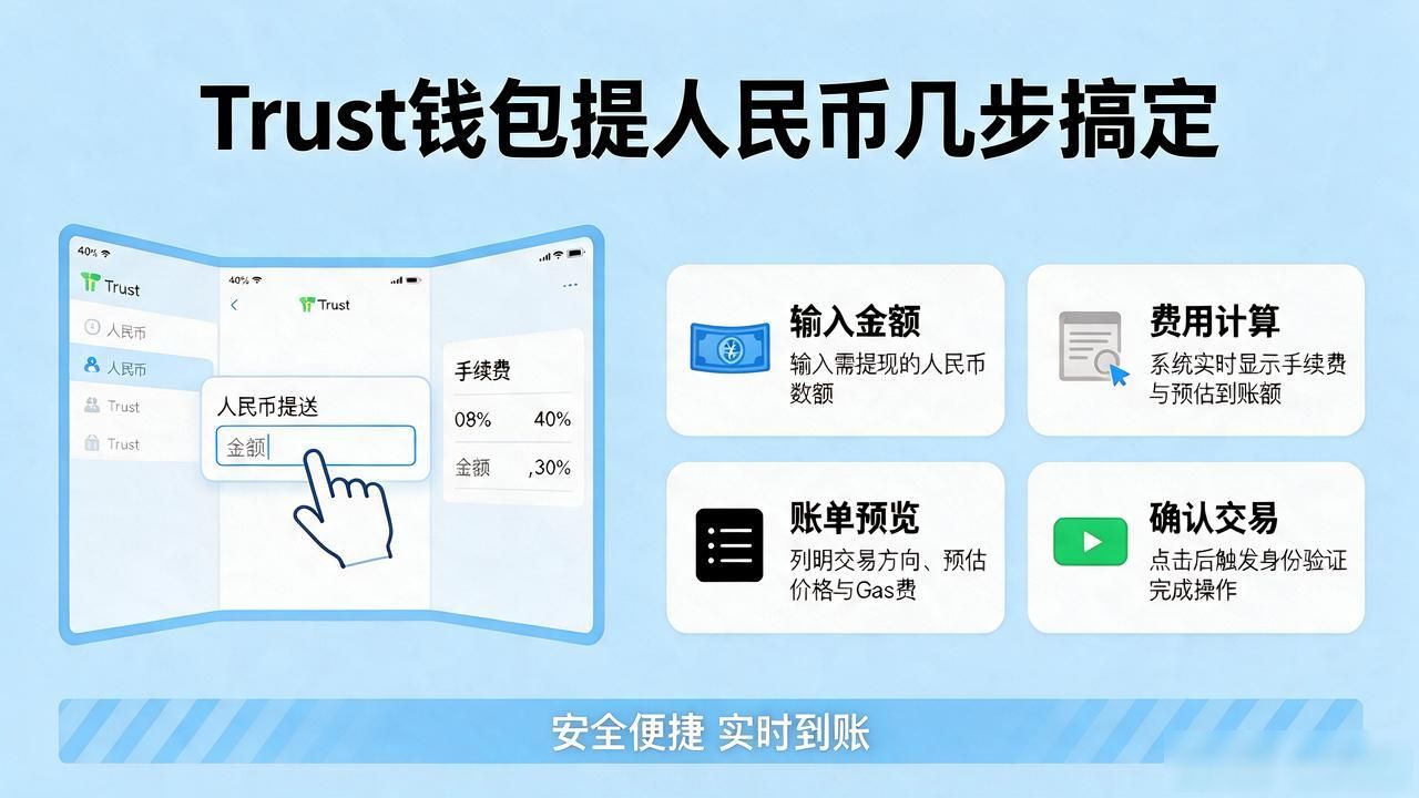 Trust钱包提人民币界面，几步搞定