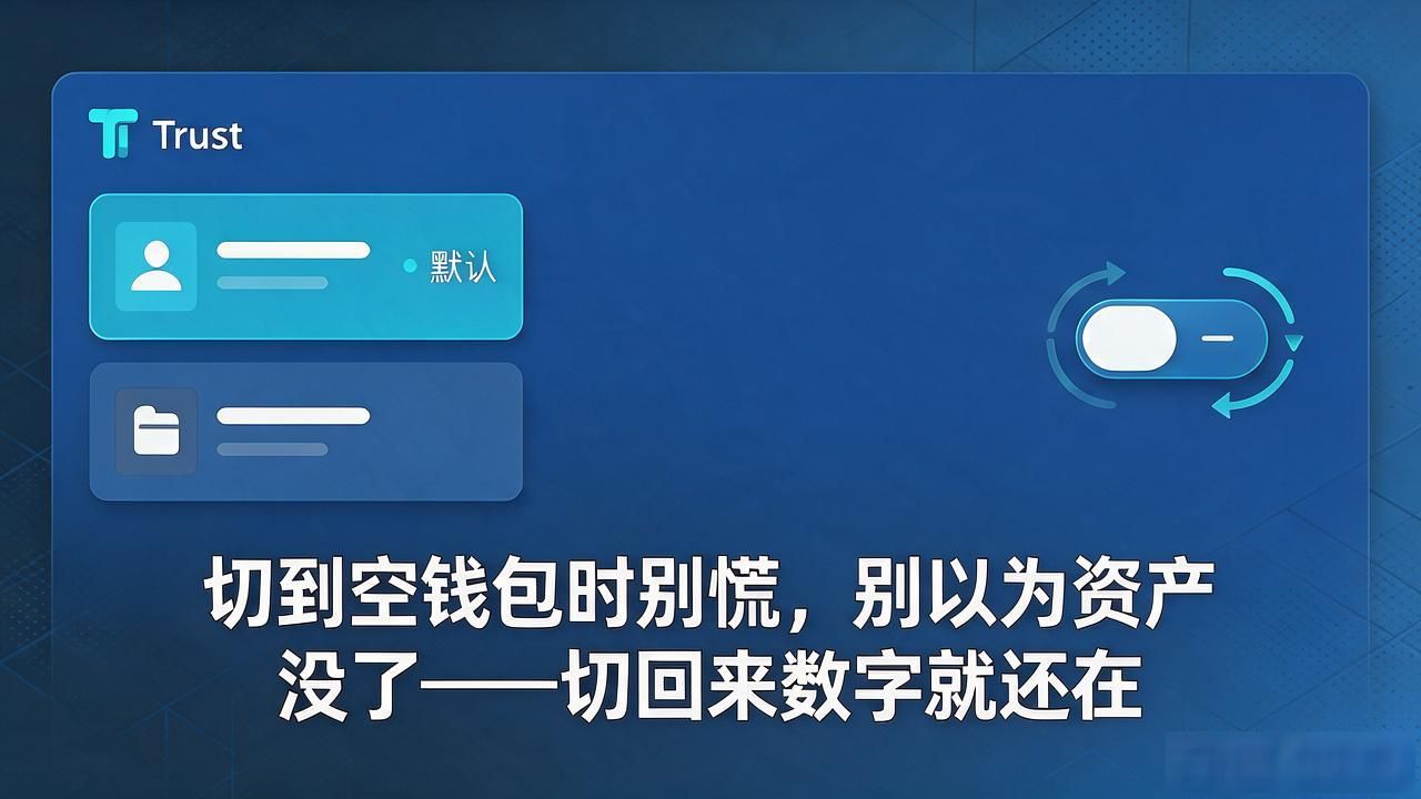 切换Trust Wallet账户_Trust Wallet切换账户教程_如何在Trust Wallet中进行账户切换?