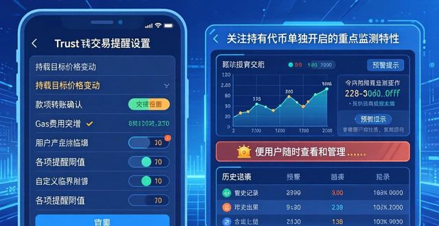Trust钱包交易提醒设置教程 实时通知紧抓每一环投资机会