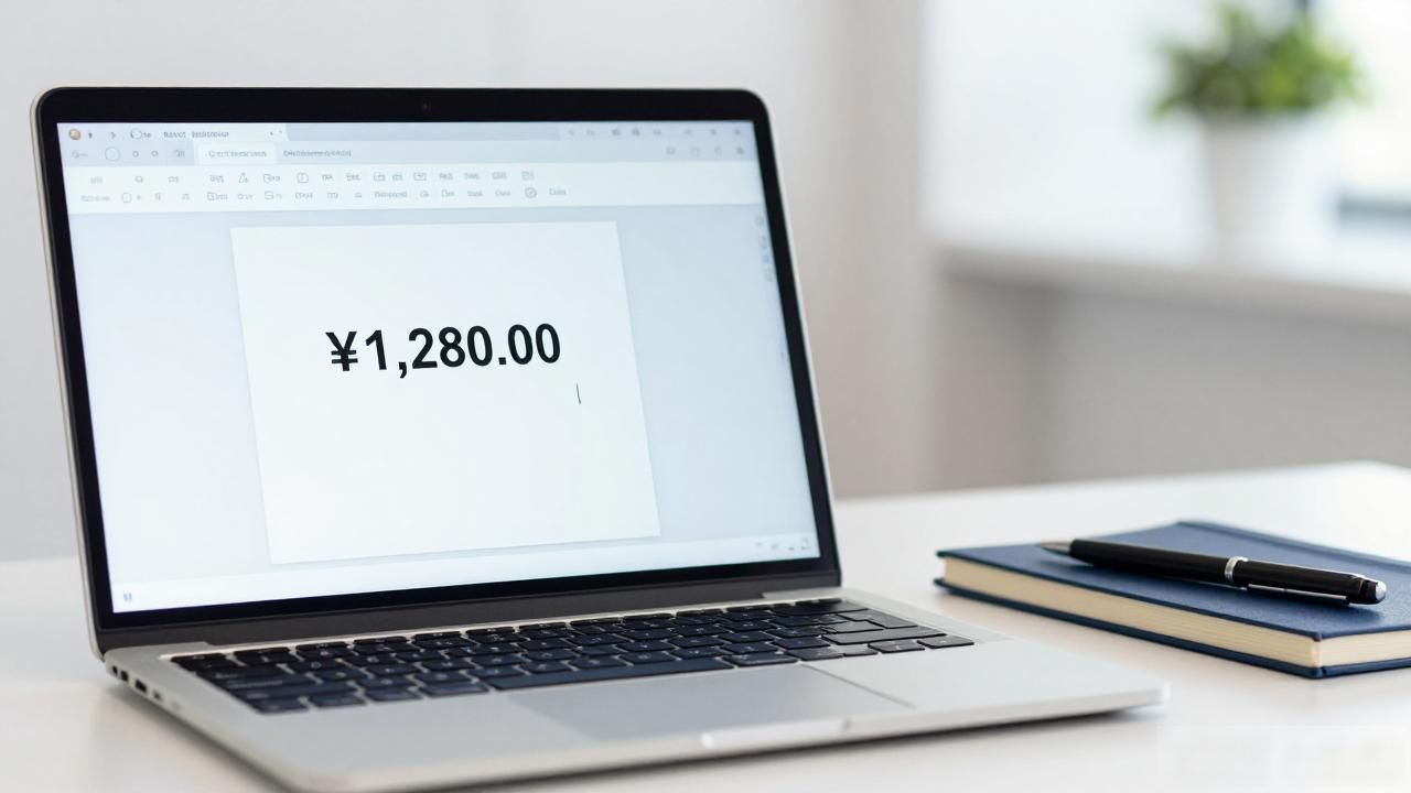 Word数字怎么设成货币格式，两步搞定不用Excel