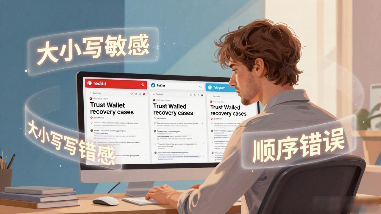 Trust钱包丢了怎么办？三步找回安全感
