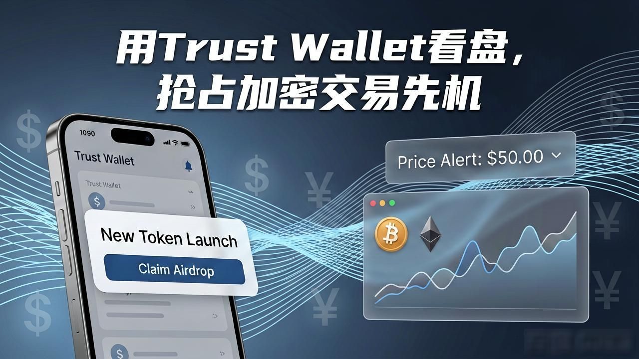 用Trust Wallet看盘，抢占加密交易先机