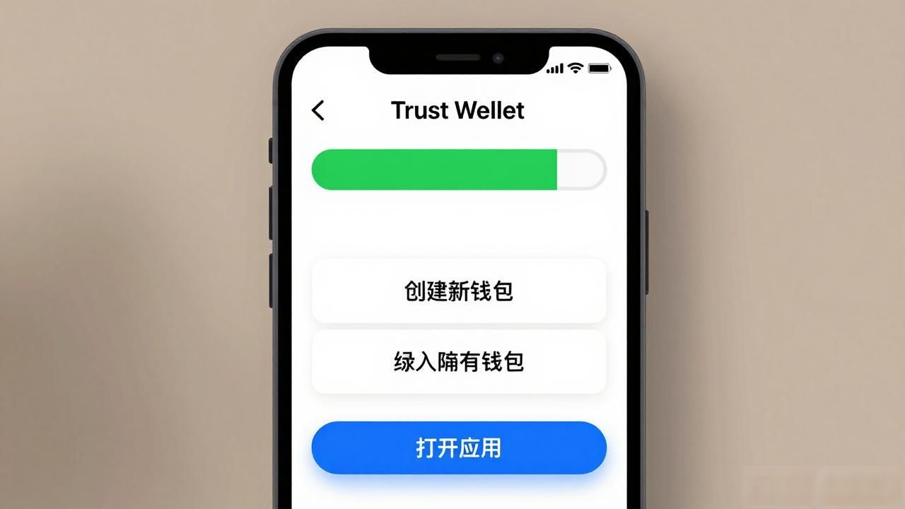 为新用户解答：如何从App Store顺利下载Trust Wallet_iPhone下载Trust Wallet完整流程 新手Trust Wallet下载教程 App Store获取Trust Wallet步骤