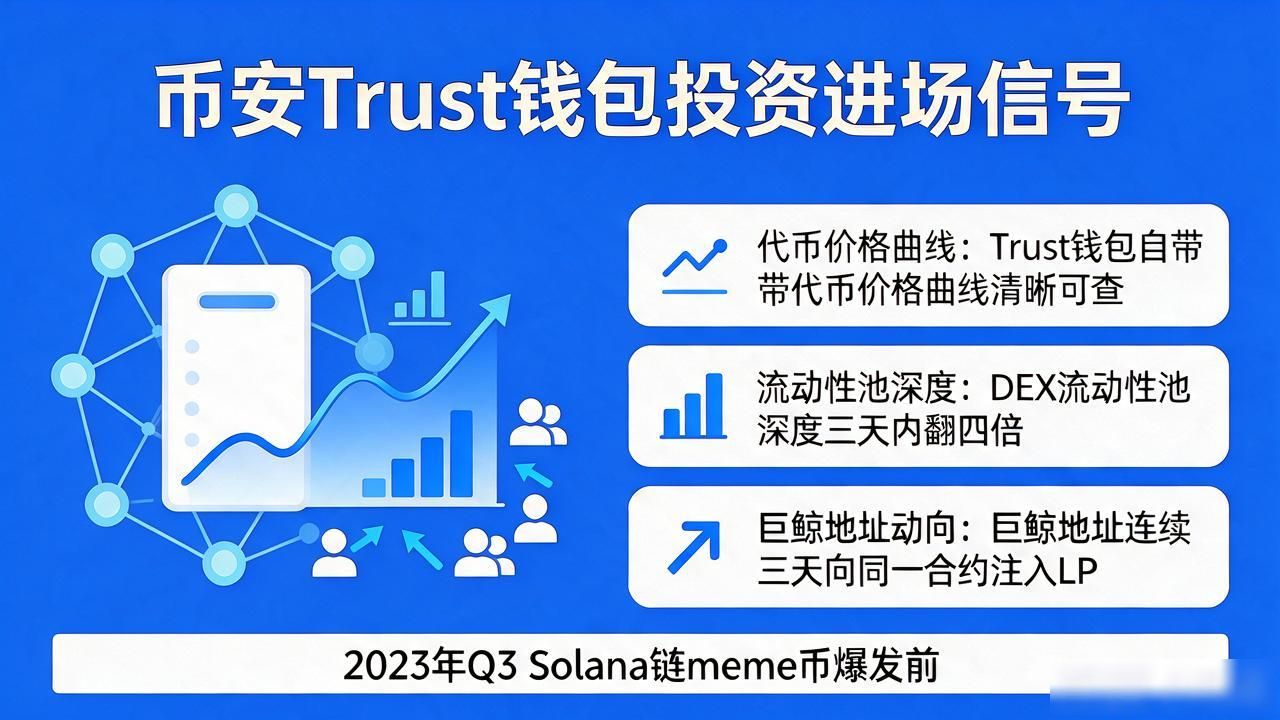 币安Trust钱包怎么投资？链上操作跟市场动态的节奏