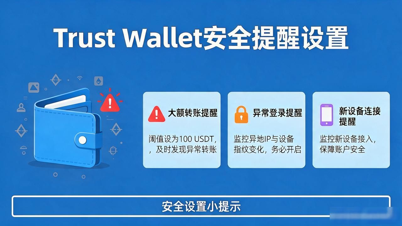 Trust Wallet 安全警报怎么设置？跟着做不迷路