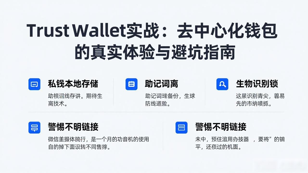 Trust Wallet实战：去中心化钱包的真实体验与避坑指南