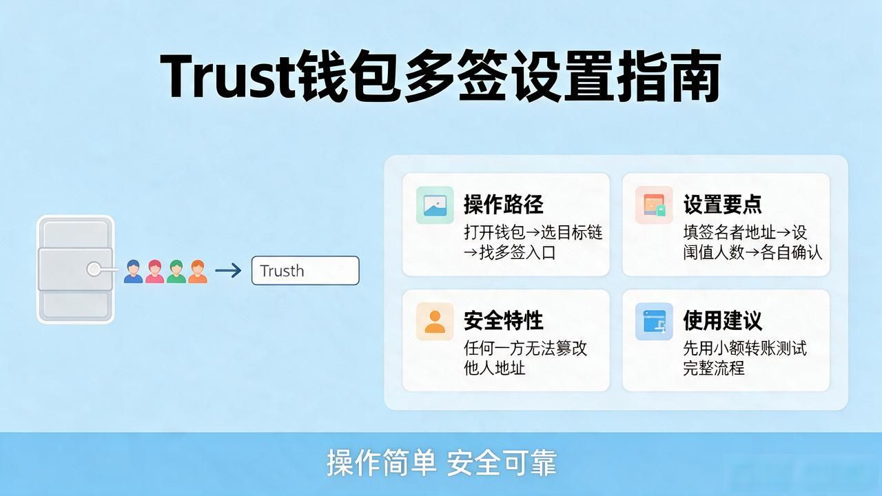 Trust钱包多签设几个人最合理？容量和使用方法一次讲清