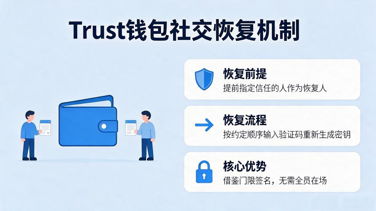 Trust钱包丢了怎么找回？助记词、社交恢复等思路全说透