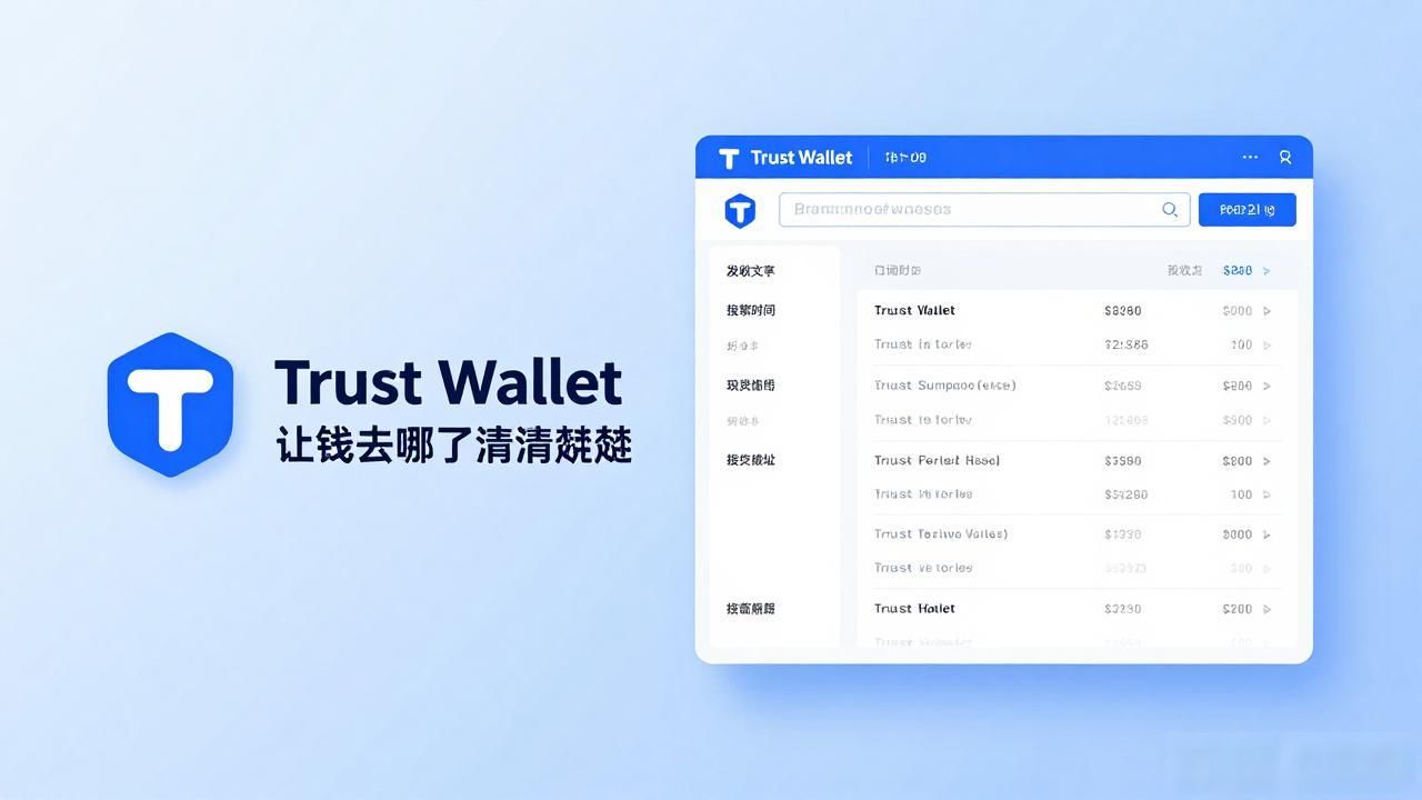 Trust Wallet让钱去哪了清清楚楚