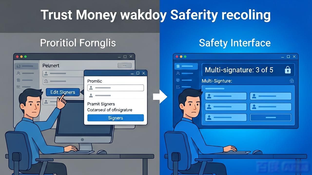 我亲自测了Trust钱包多签权限，这些坑你得知道