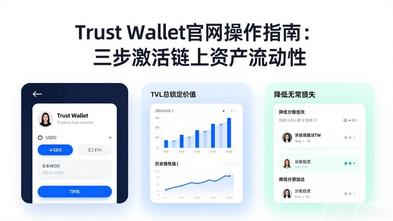 Trust Wallet官网操作指南：三步激活链上资产流动性