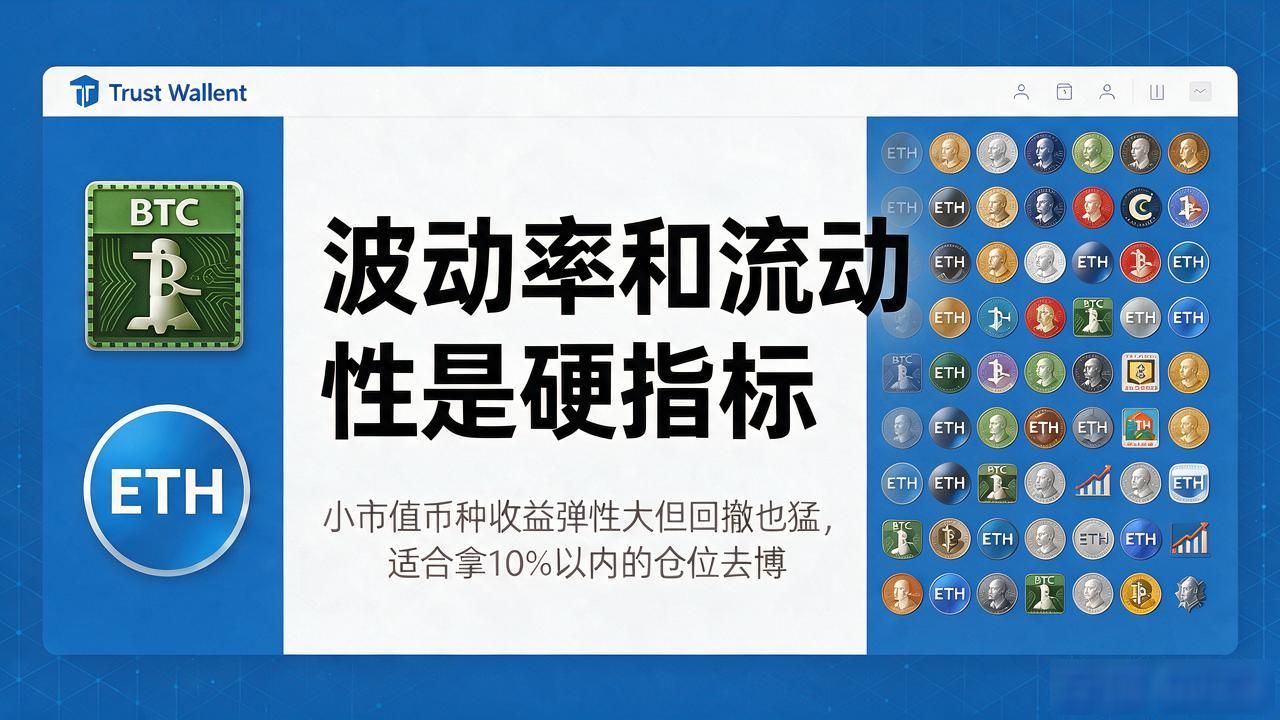 Trust Wallet 官网里的货币组合怎么选，一篇讲清楚