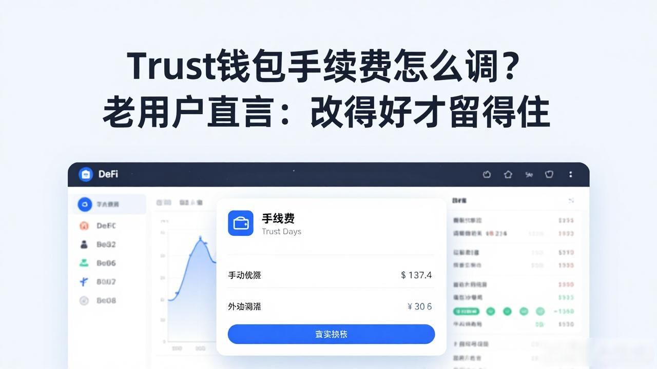 Trust钱包手续费怎么调？老用户直言：改得好才留得住