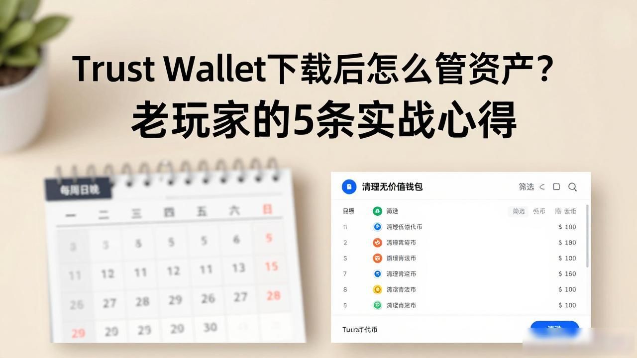 Trust Wallet下载后怎么管资产？老玩家的5条实战心得