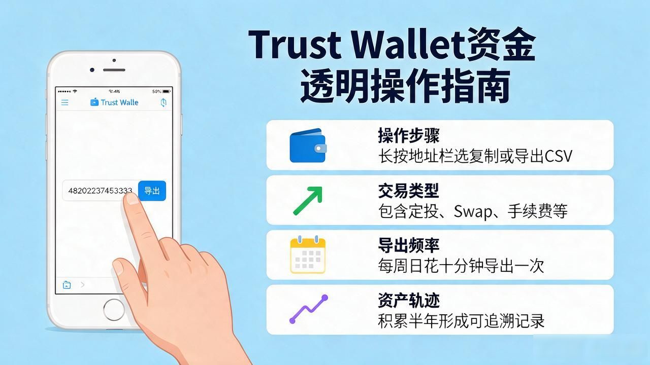 Trust Wallet苹果版资金透明度怎么提高，调完这几处就一目了然