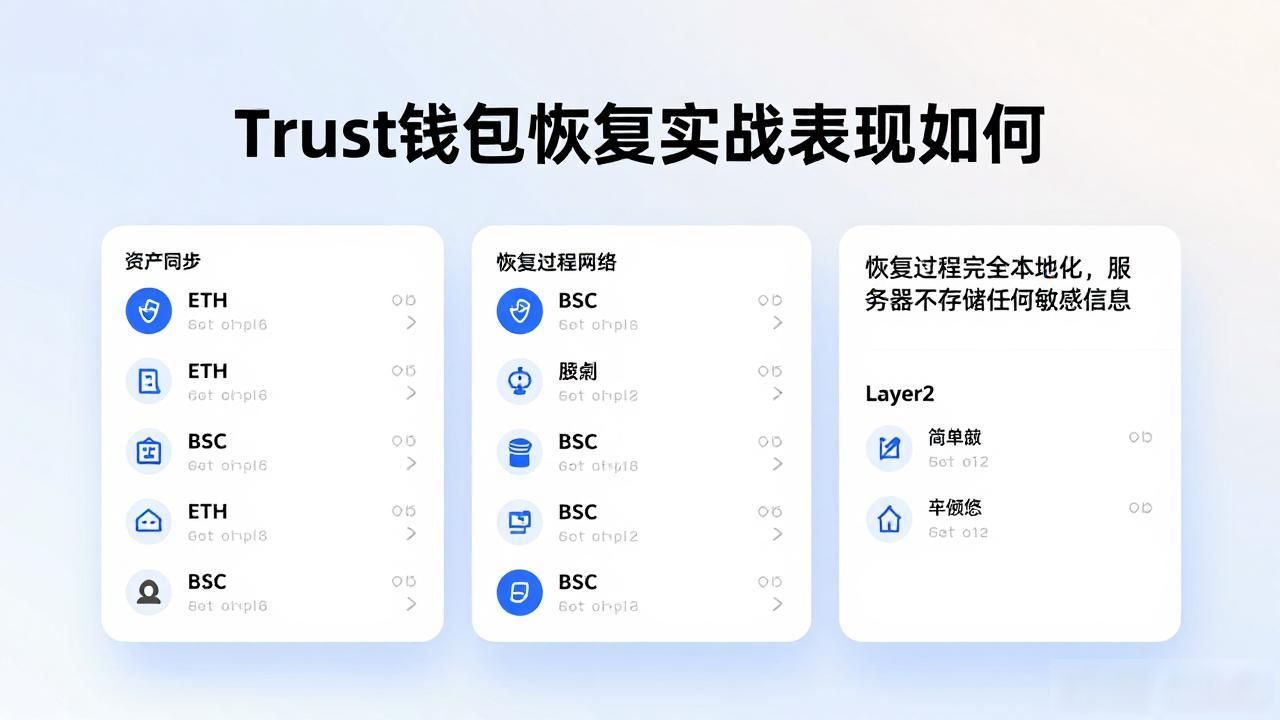 Trust钱包恢复实战表现如何