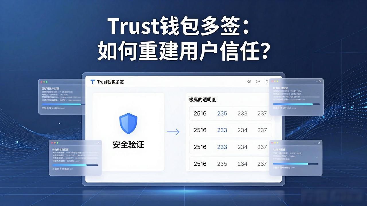 Trust钱包多签：如何重建用户信任？