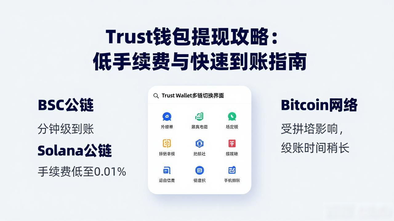 Trust钱包提现攻略：低手续费与快速到账指南