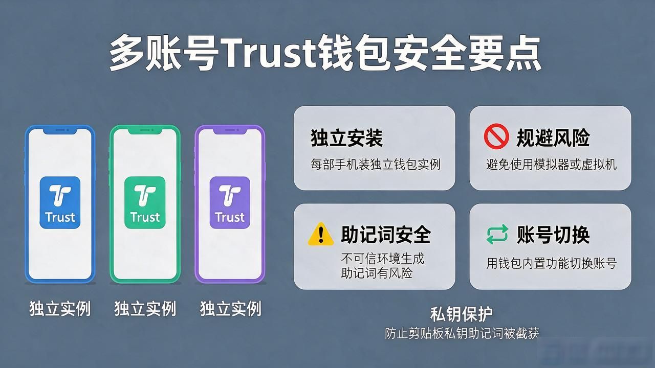 多账号Trust钱包怎么下载才靠谱