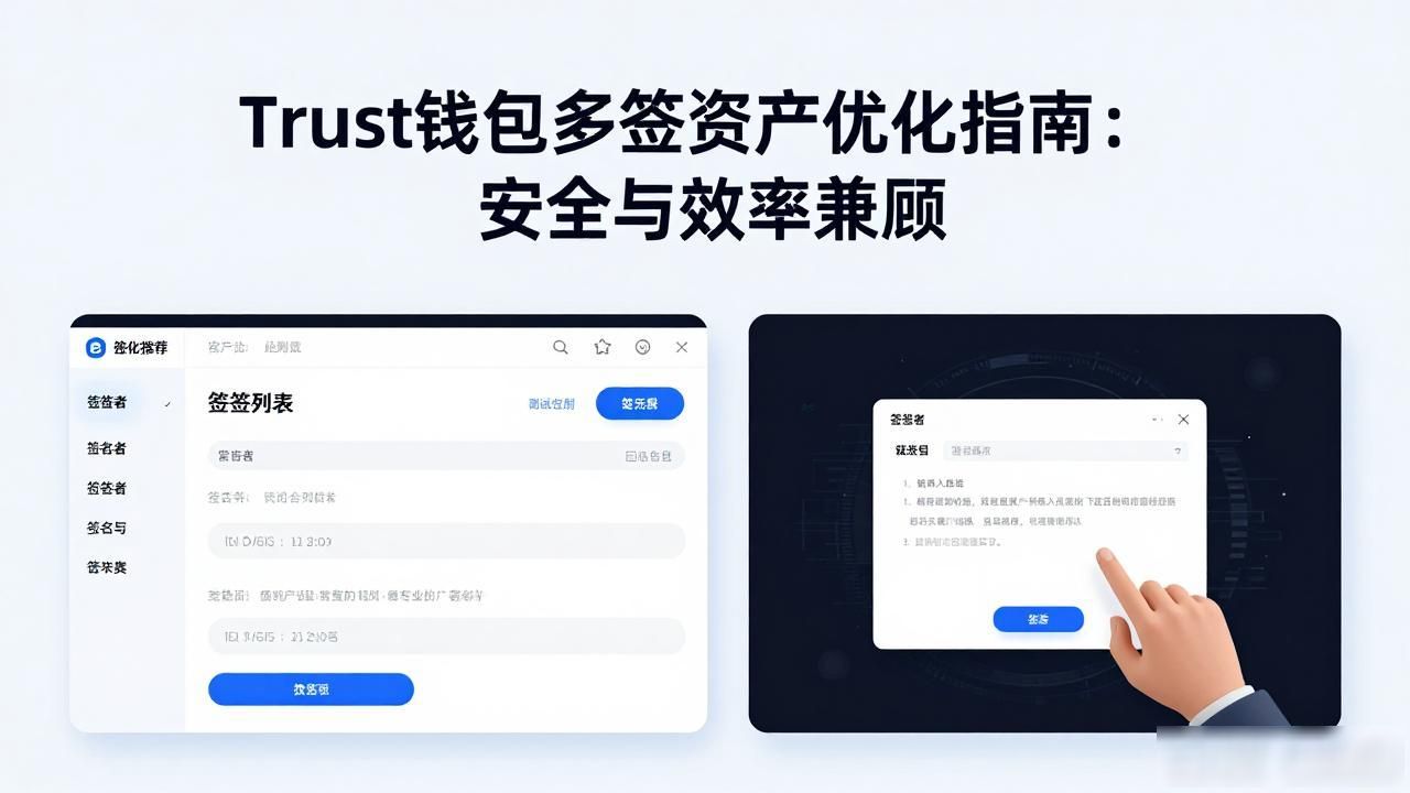 Trust钱包多签资产优化指南：安全与效率兼顾