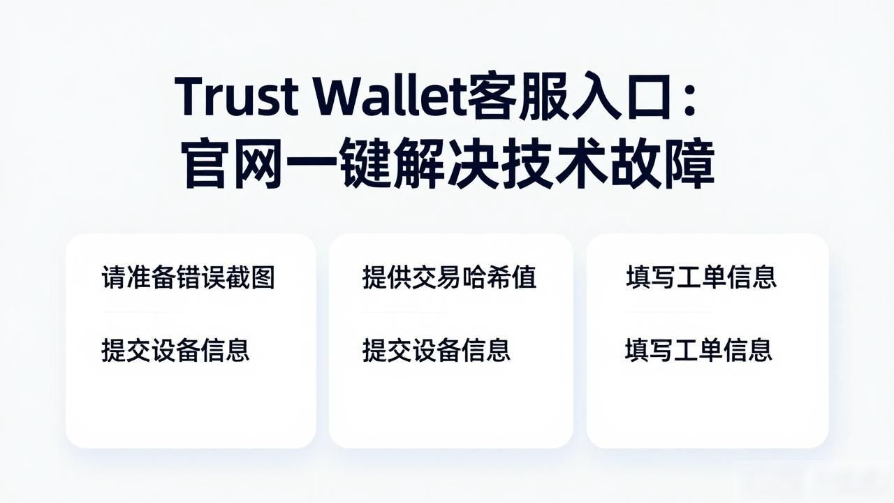 Trust Wallet客服入口：官网一键解决技术故障