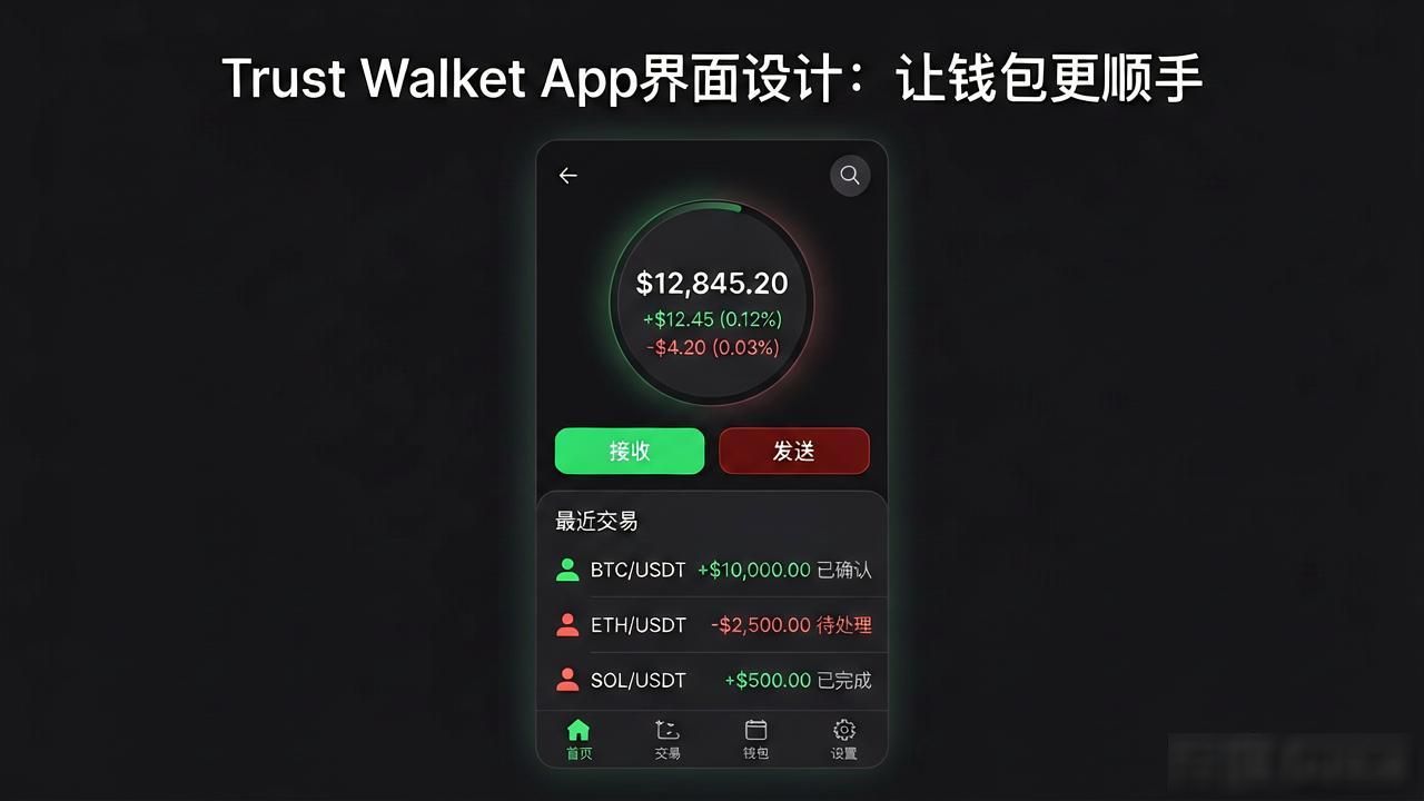Trust Wallet App界面设计：让钱包更顺手