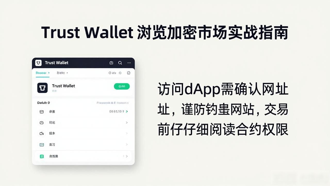 Trust Wallet 浏览加密市场实战指南