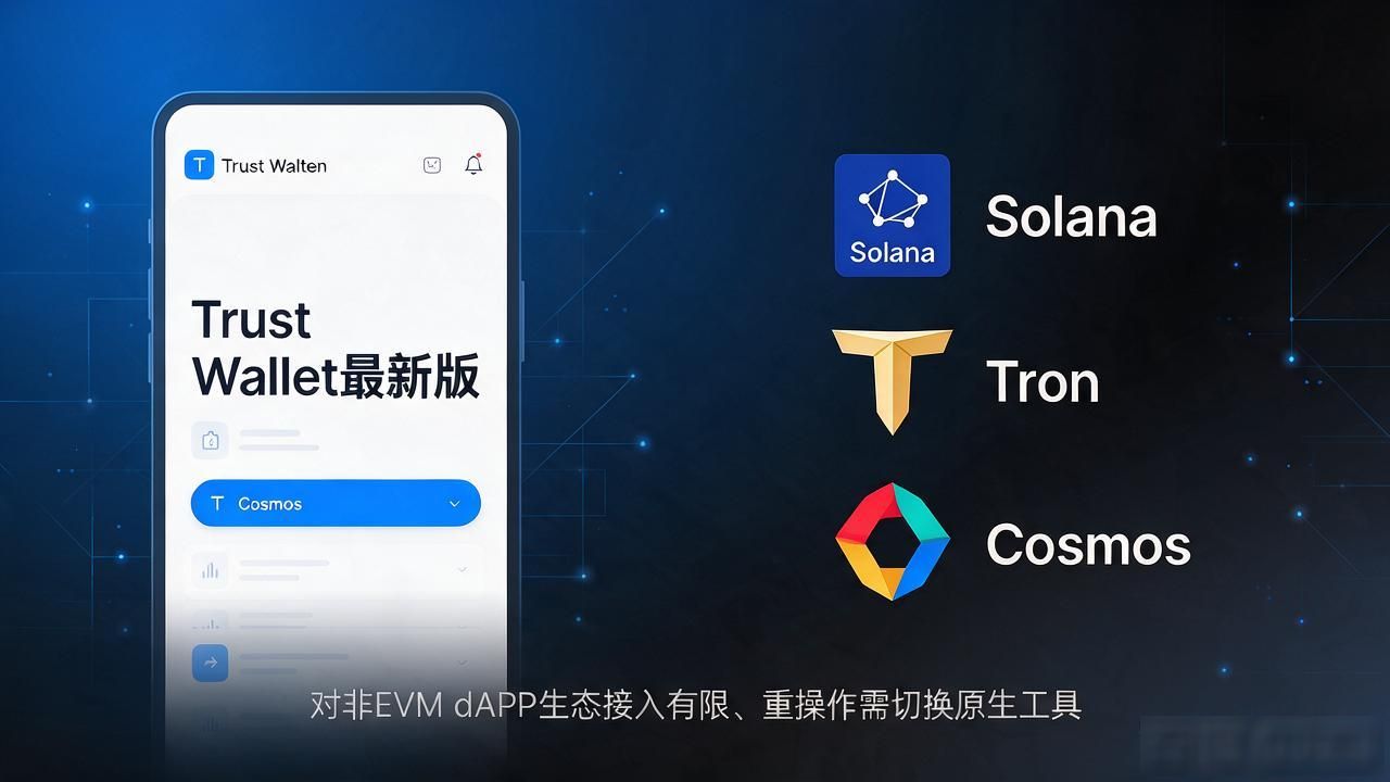 Trust Wallet最新版支持哪些链？这些主流网络都覆盖了