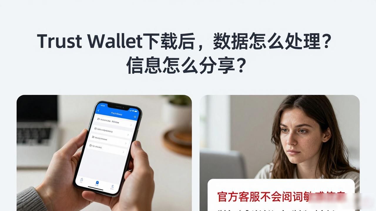 Trust Wallet下载后，数据怎么处理？信息怎么分享？