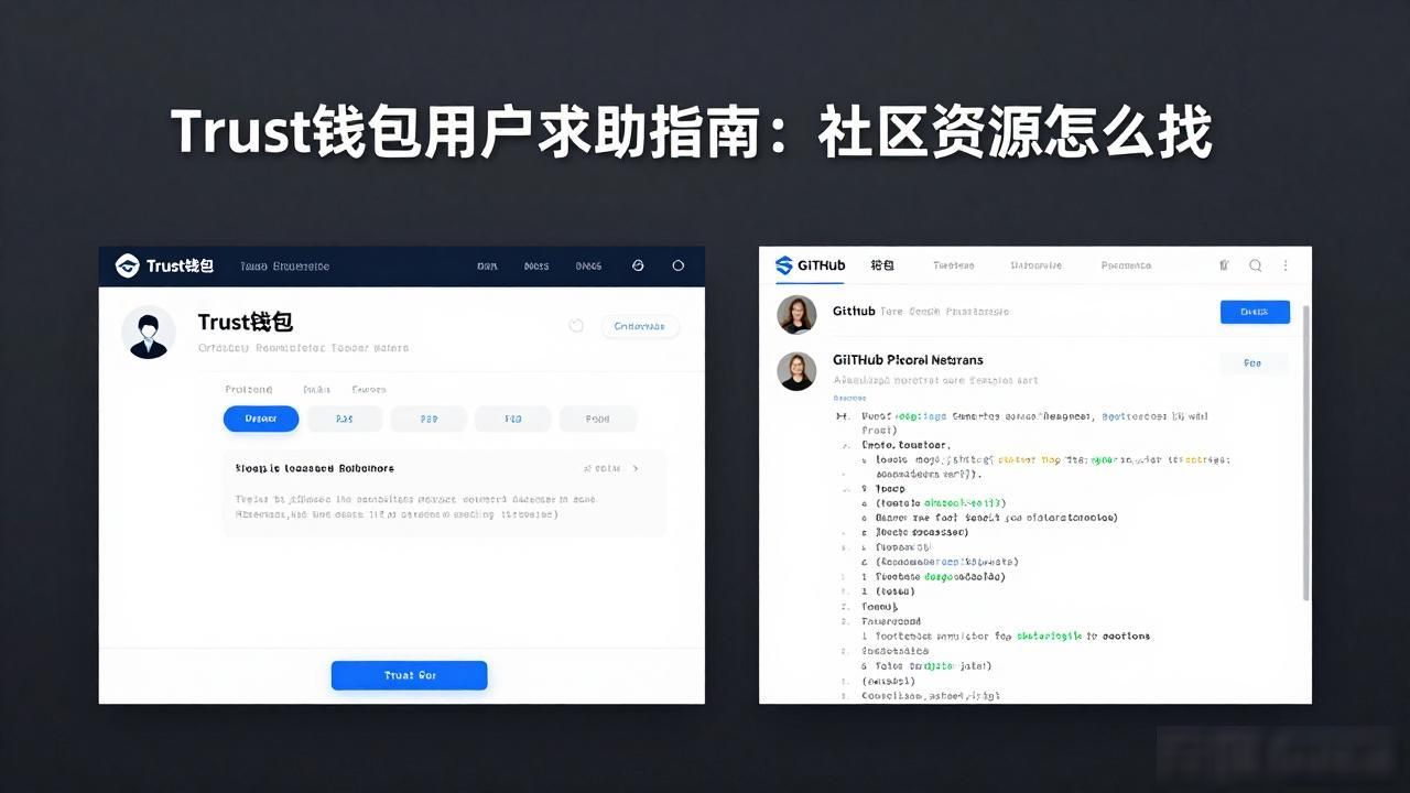 Trust钱包用户求助指南：社区资源怎么找
