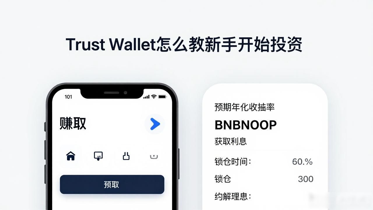Trust Wallet怎么教新手开始投资