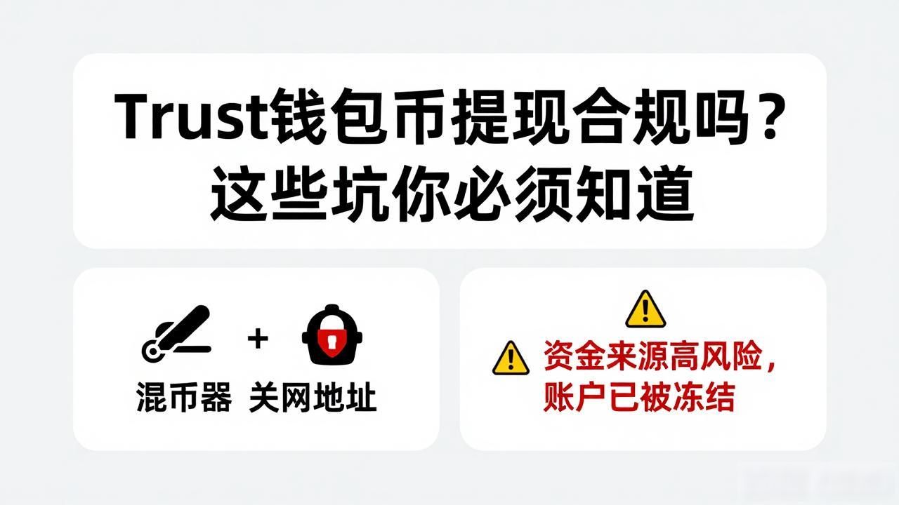 Trust钱包币提现合规吗？这些坑你必须知道