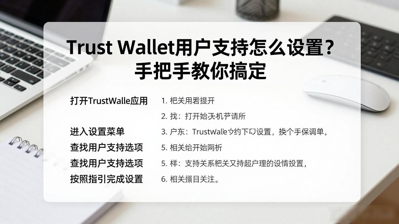 Trust Wallet用户支持怎么设置？手把手教你搞定