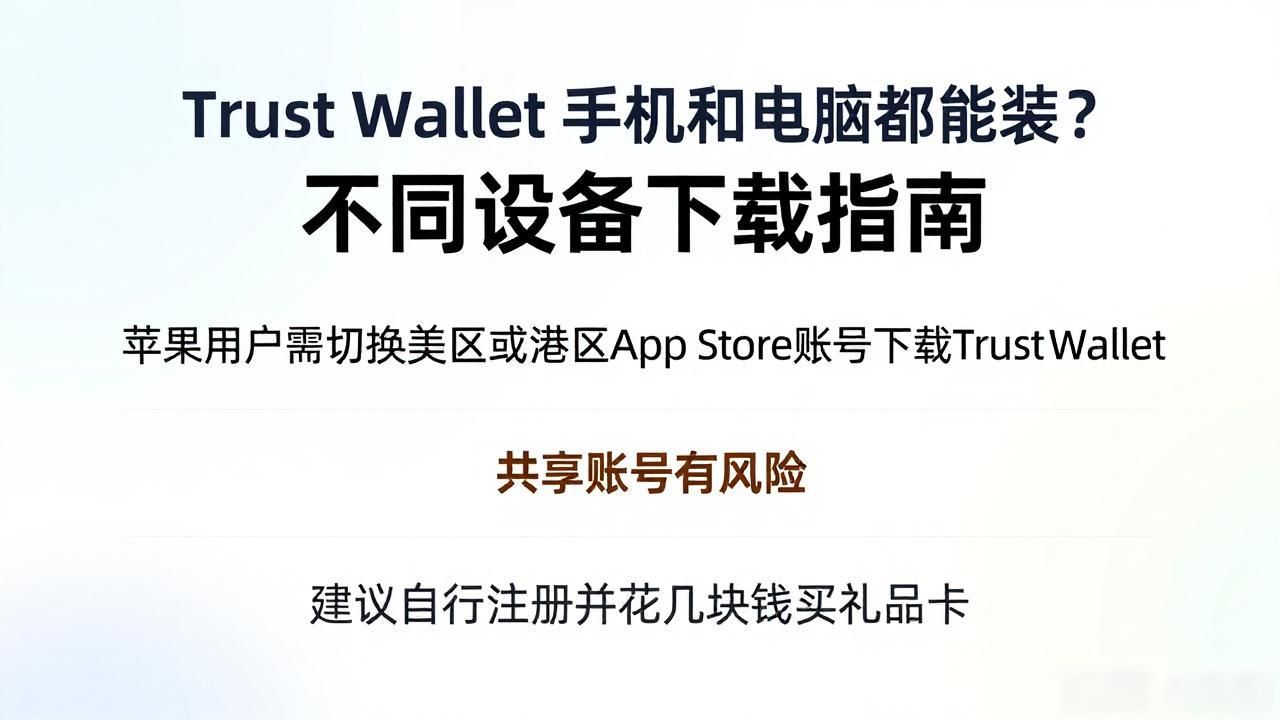 Trust Wallet 手机和电脑都能装？不同设备下载指南