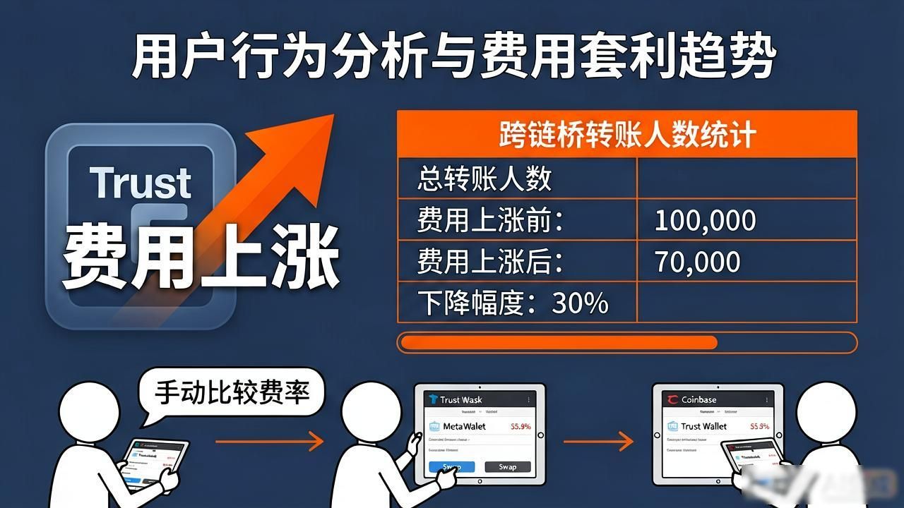 Trust钱包费用上涨后 用户都跑去哪了