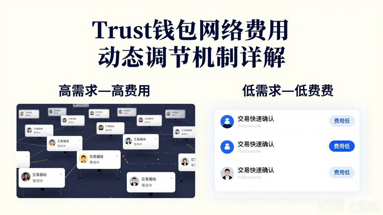 Trust钱包网络费用动态调节机制详解