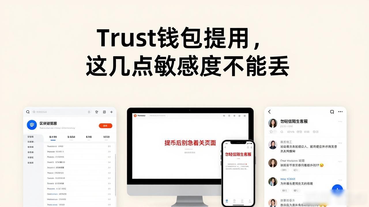 Trust钱包提币，这几点敏感度不能丢
