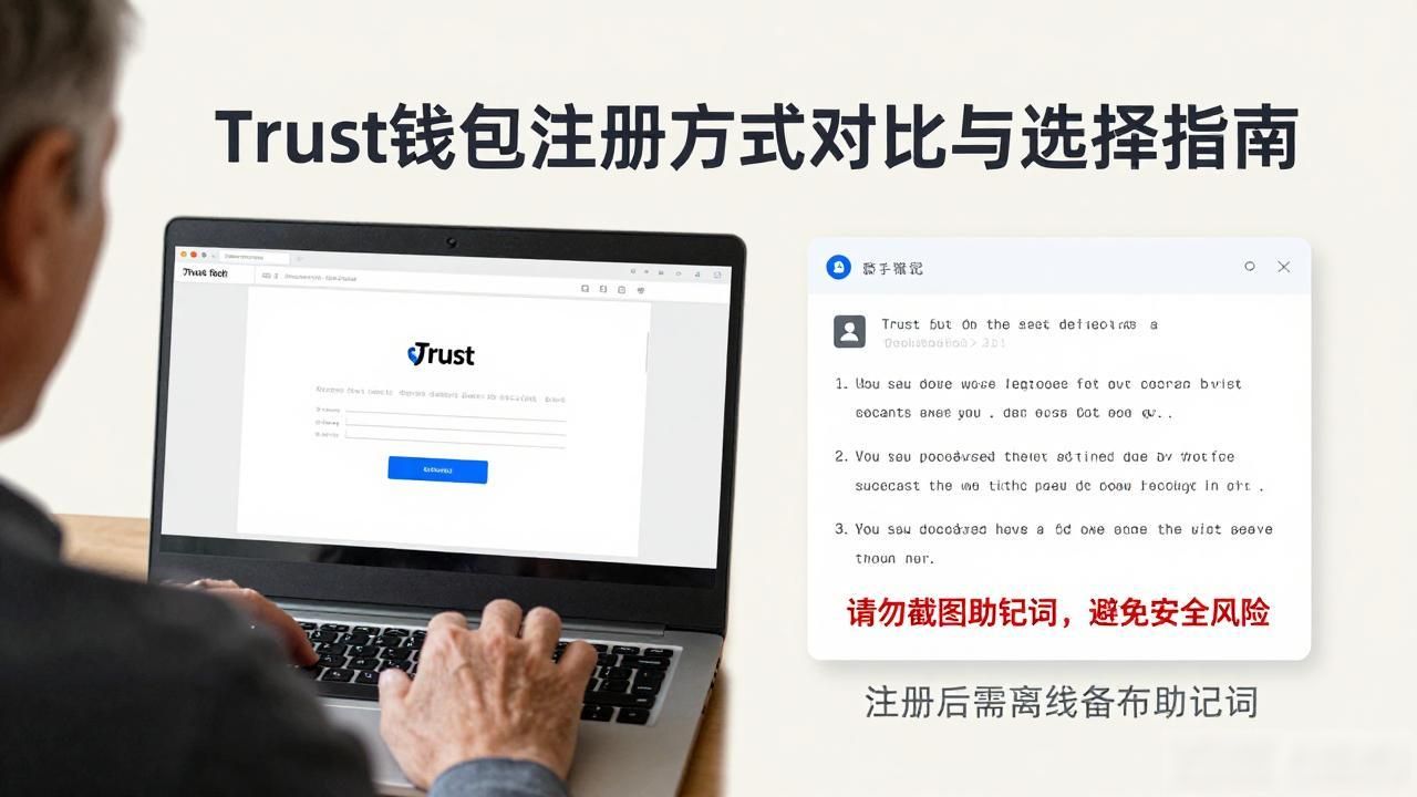 Trust钱包注册方式对比与选择指南