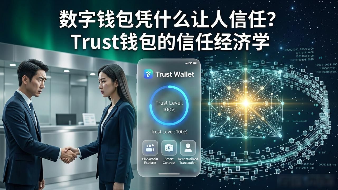 数字钱包凭什么让人信任？Trust钱包的信任经济学