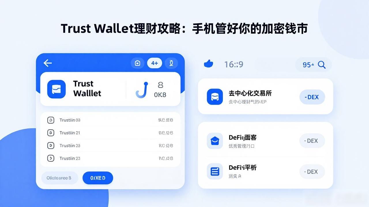 Trust Wallet理财攻略：手机管好你的加密钱包