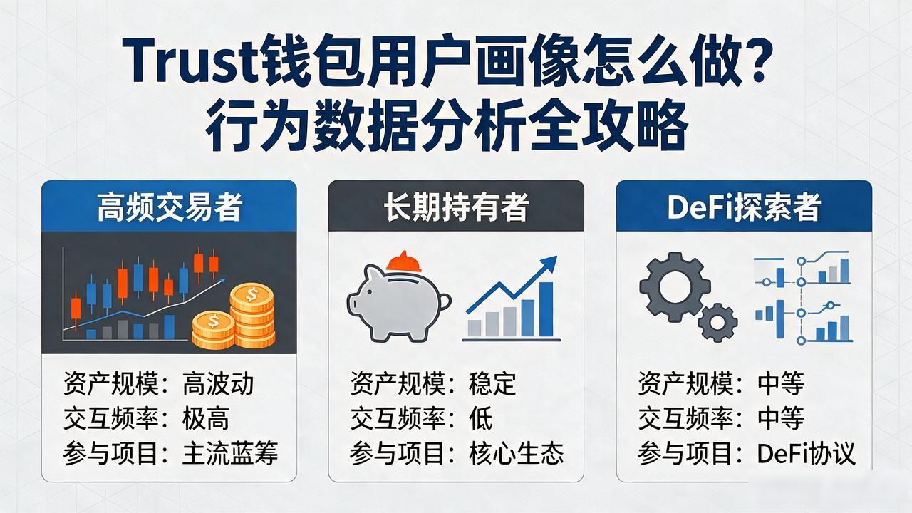 Trust钱包用户画像怎么做？行为数据分析全攻略