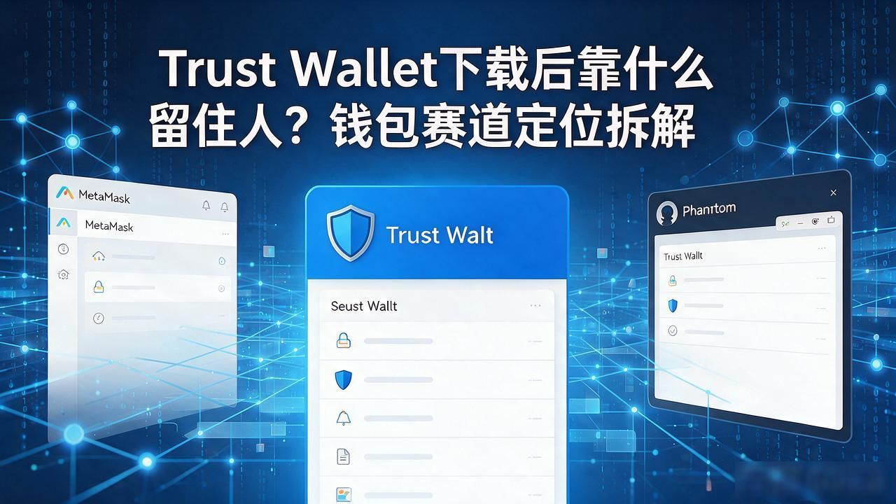 Trust Wallet下载后靠什么留住人？钱包赛道定位拆解