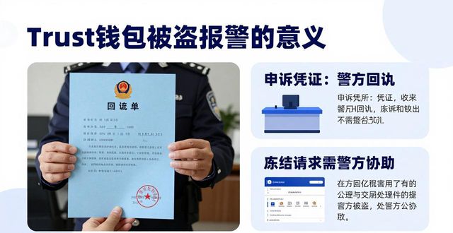 Trust钱包被盗报警真有用吗？