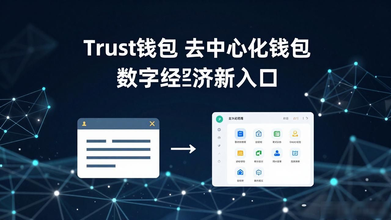 Trust钱包去中心化钱包 数字经济新入口