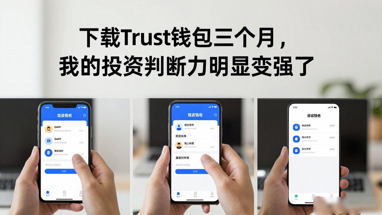下载Trust钱包三个月，我的投资判断力明显变强了