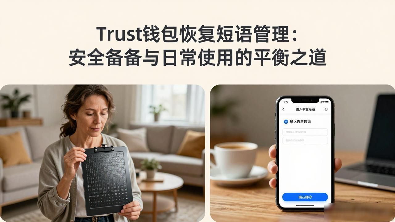 Trust钱包恢复短语管理：安全备份与日常使用的平衡之道